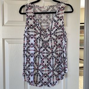 NWOT Tribal Brand Top